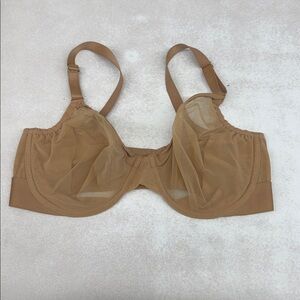 Sheer Tan Underwire Bra